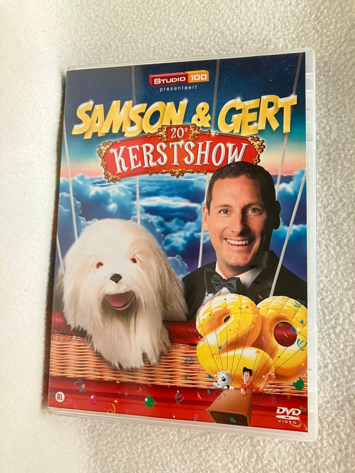 Samson en Gert 20e Kerstshow 2010-2011 Nederlands, Cd's en Dvd's, Speciale editie, Kerst, Ophalen of Verzenden, Zo goed als nieuw