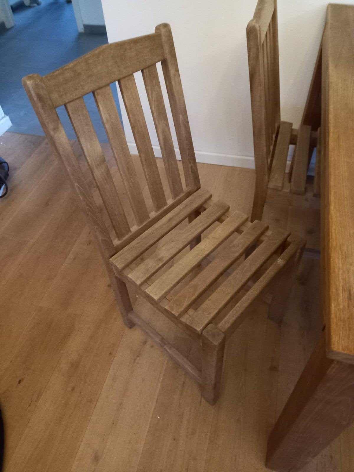 4teak stoelen Royal Arrow 5 euro per stuk, Ophalen