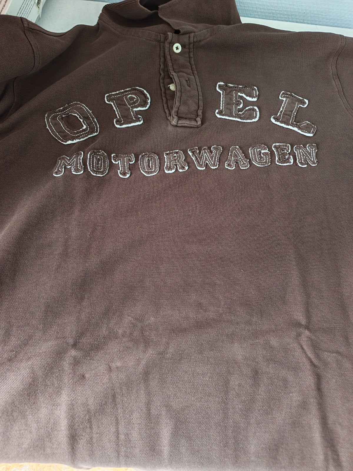Polo / Sweat Sweatshirt Vintage Opel Motorwagen – Couleur Ma, Maison & Meubles, Enlèvement ou Envoi, Autres marques, Autres matériaux