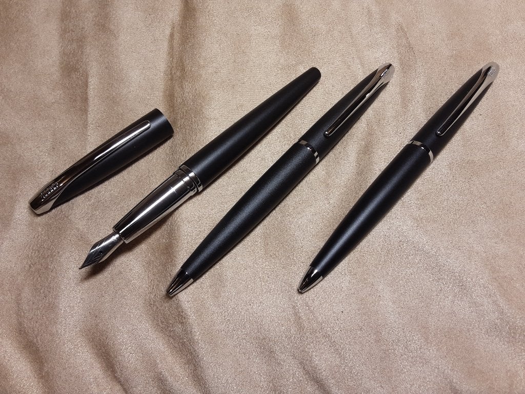 Cross ATX Classic Black/Chrome set FP/BP/MP, Enlèvement ou Envoi, Neuf, Ensemble de stylos, Cross