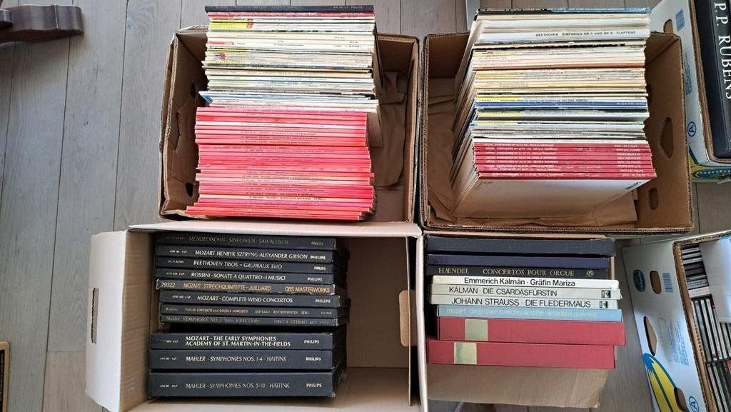 Verzameling klassieke muziek op vinyl, Cd's en Dvd's, Vinyl | Klassiek, Ophalen