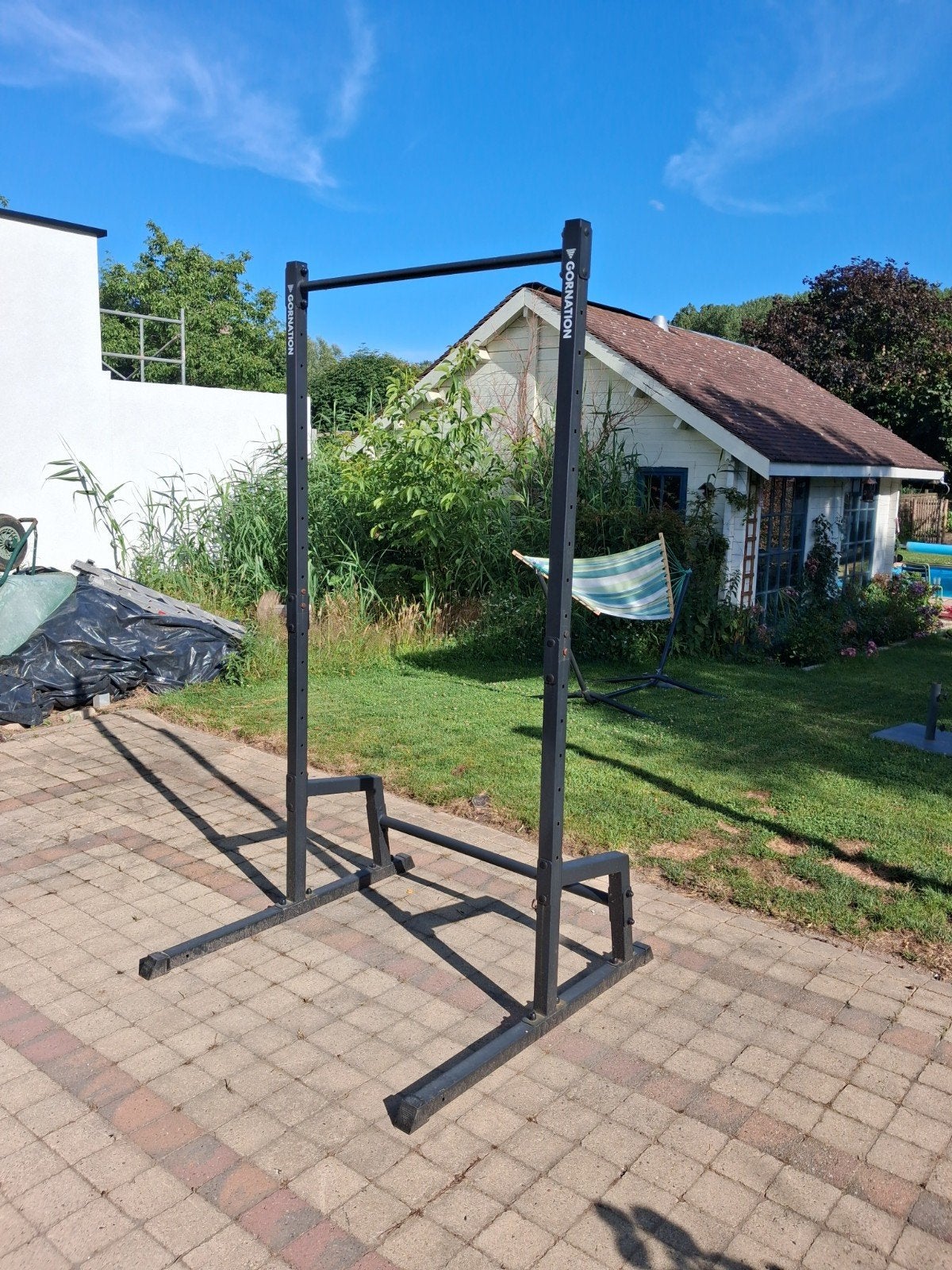 Pull up bar gornation, Ophalen, Zo goed als nieuw, Benen, Oprekstang