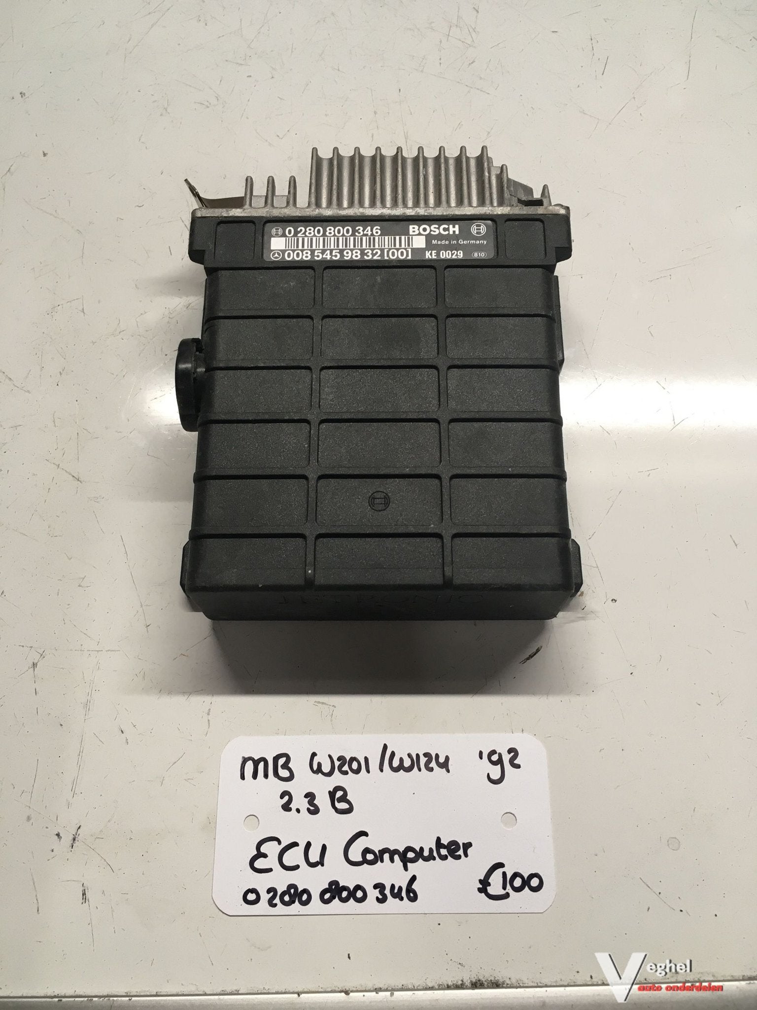 Mercedes W201 - W124 1992 2.3 Benzine ECU 0 280 800 346, Gebruikt, -, -, Ophalen of Verzenden