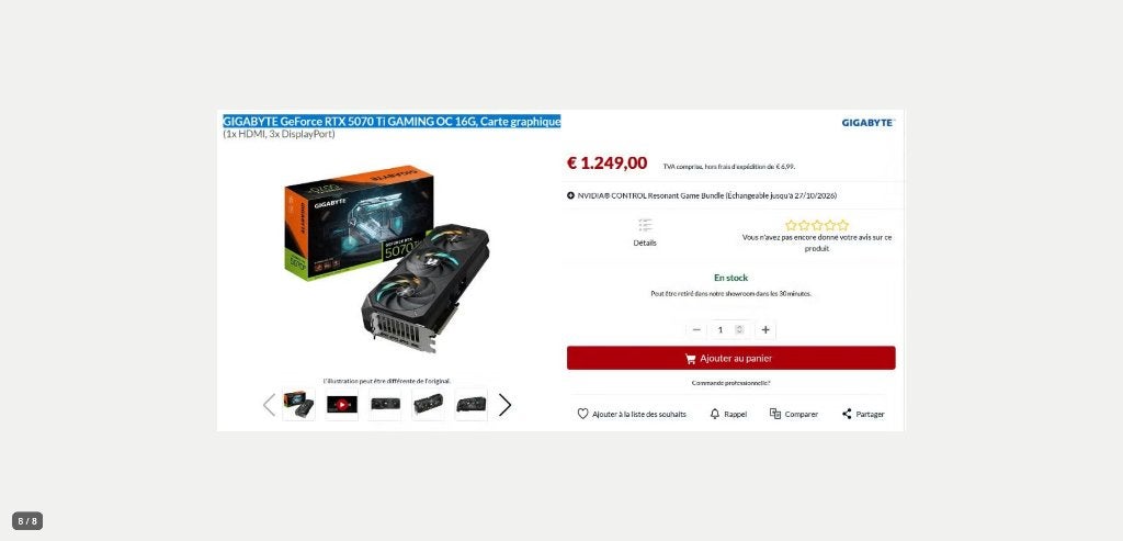 Ordinateur de jeu, MSI, 32 GB, Comme neuf, AMD Ryzen 7