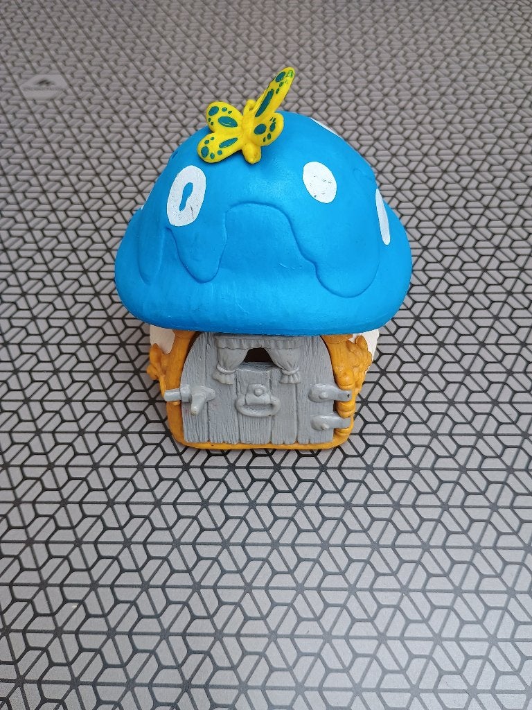 Klein Smurfen Huis 4.0013, Ophalen of Verzenden, Gebruikt, Overige Smurfen, Huisje of Attribuut
