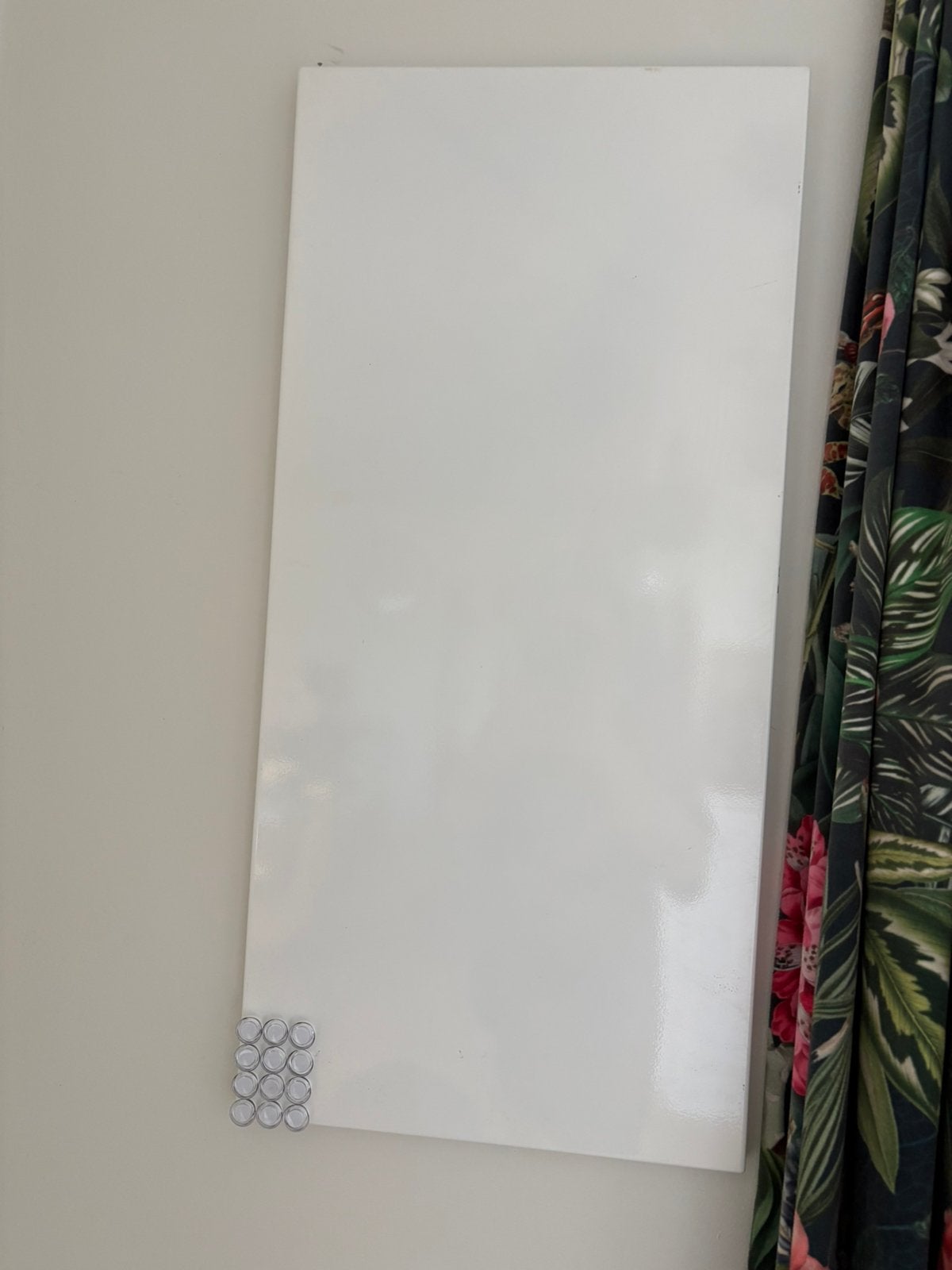 Magneetbord Met Magneetjes, Ophalen, Zo goed als nieuw, Magneetbord