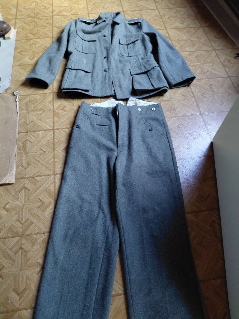 Uniforme allemand, Collections, Enlèvement ou Envoi, Armée de terre, Vêtements ou Chaussures