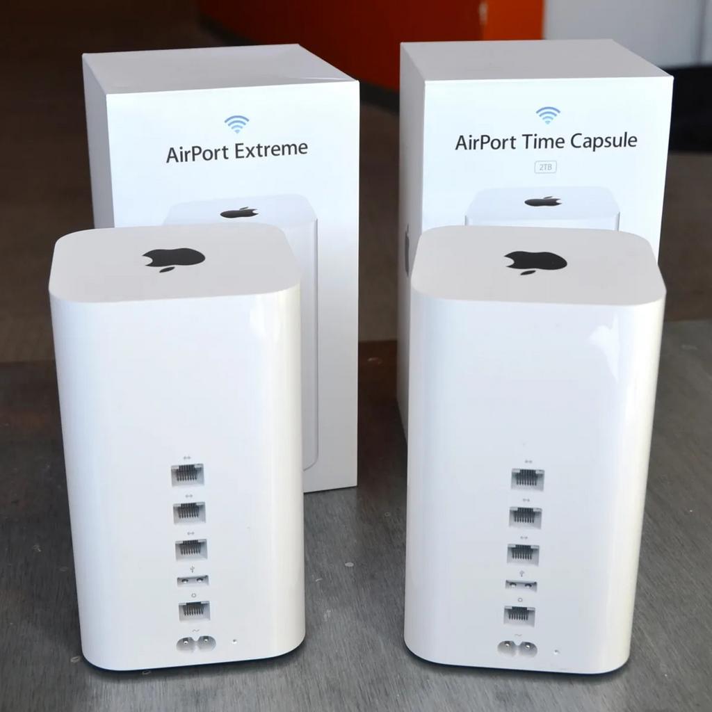 Time Capsule 2TB (2 stuks), Computers en Software, Routers en Modems, Ophalen of Verzenden, Zo goed als nieuw