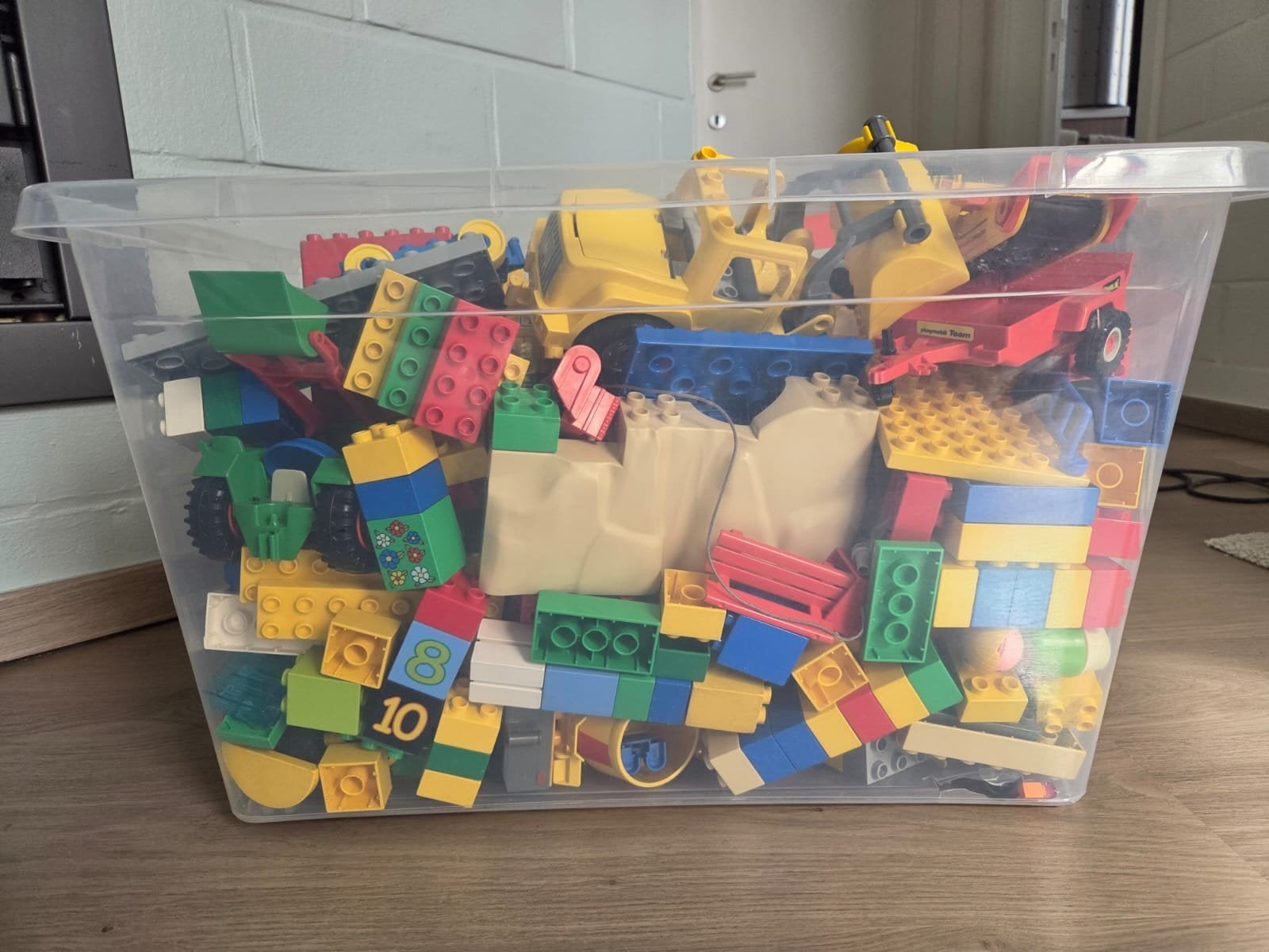 Duplo, Ophalen