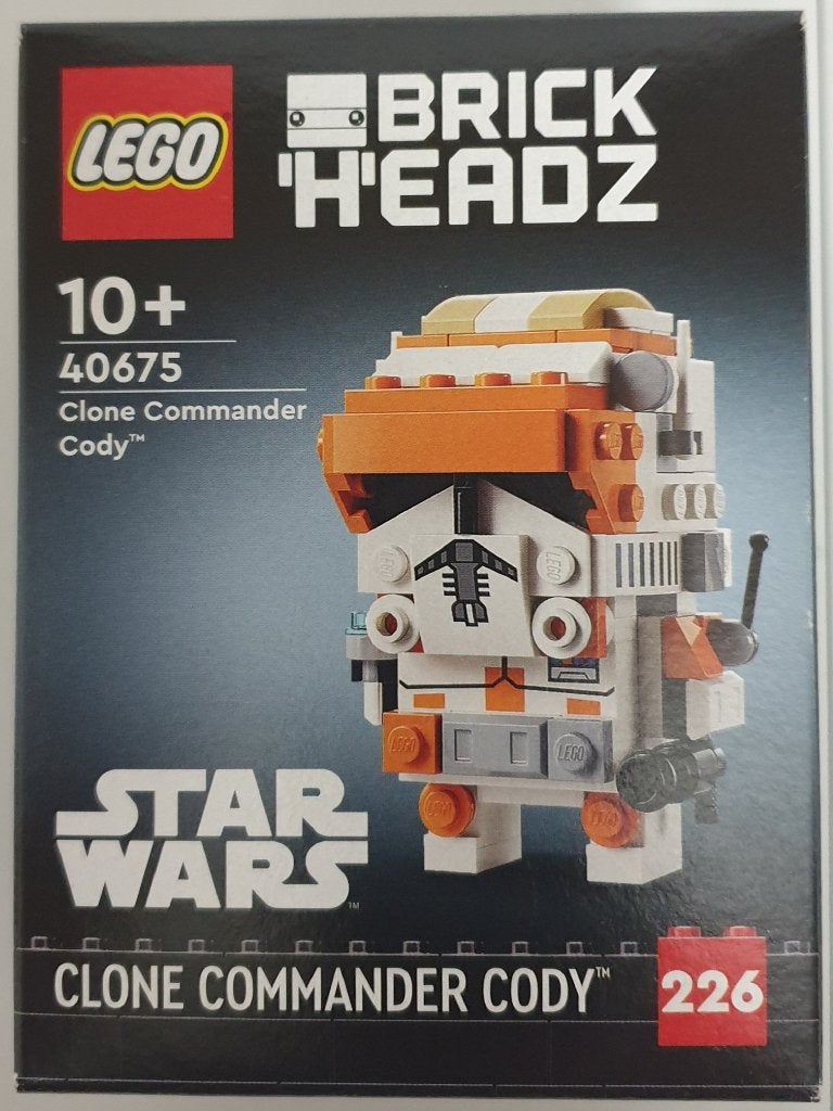LEGO 40675 Commandant Cody – NEUF & SCELLÉ, Neuf, Enlèvement ou Envoi, BrickHeadz, Ensemble complet