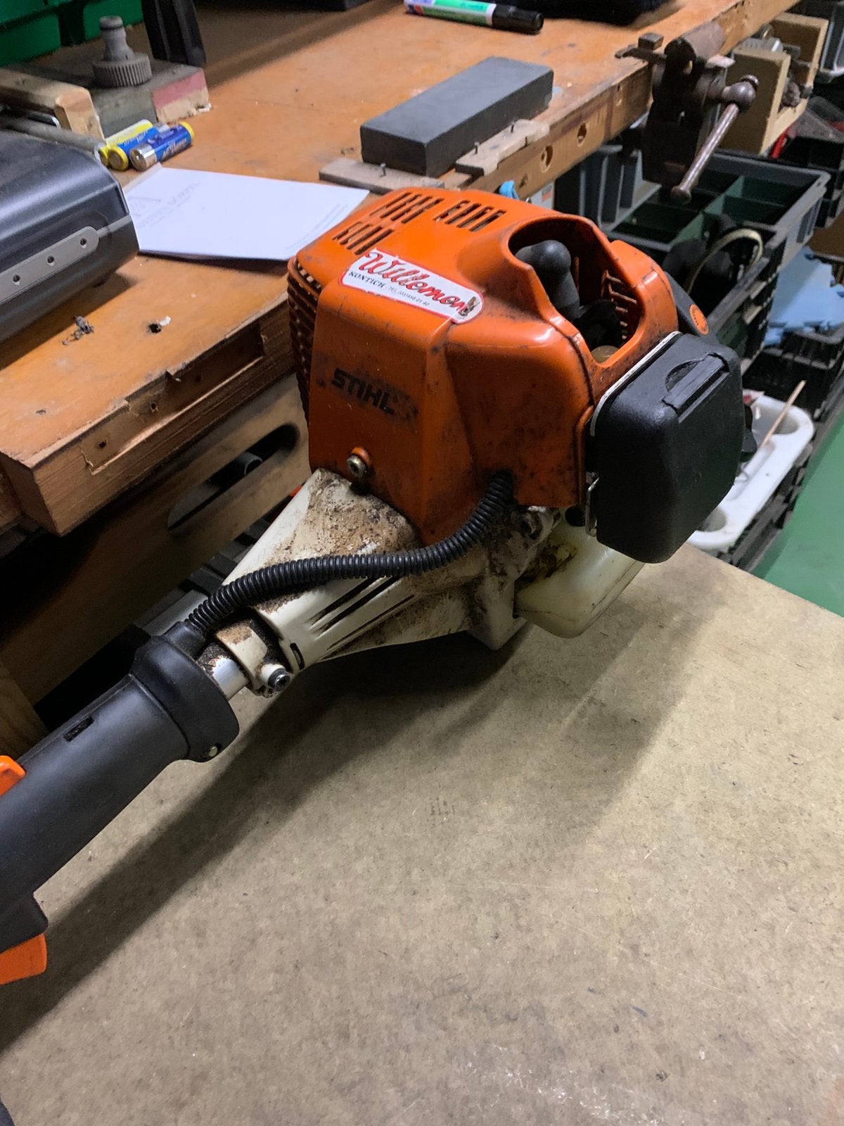 Stihl Steel Heggenschaar, Tuin en Terras, Ophalen, Zo goed als nieuw
