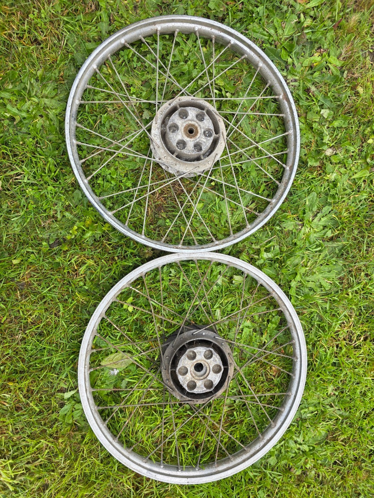 velgen zundapp 19 inch, Ophalen, Gebruikt