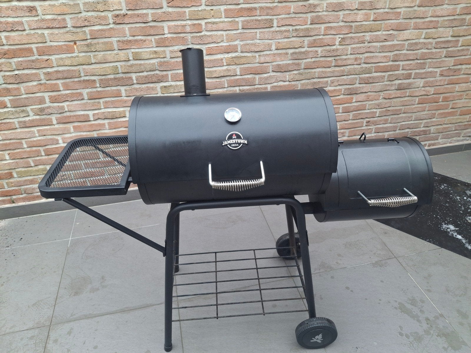 houts smoker bbq, Ophalen, Gebruikt