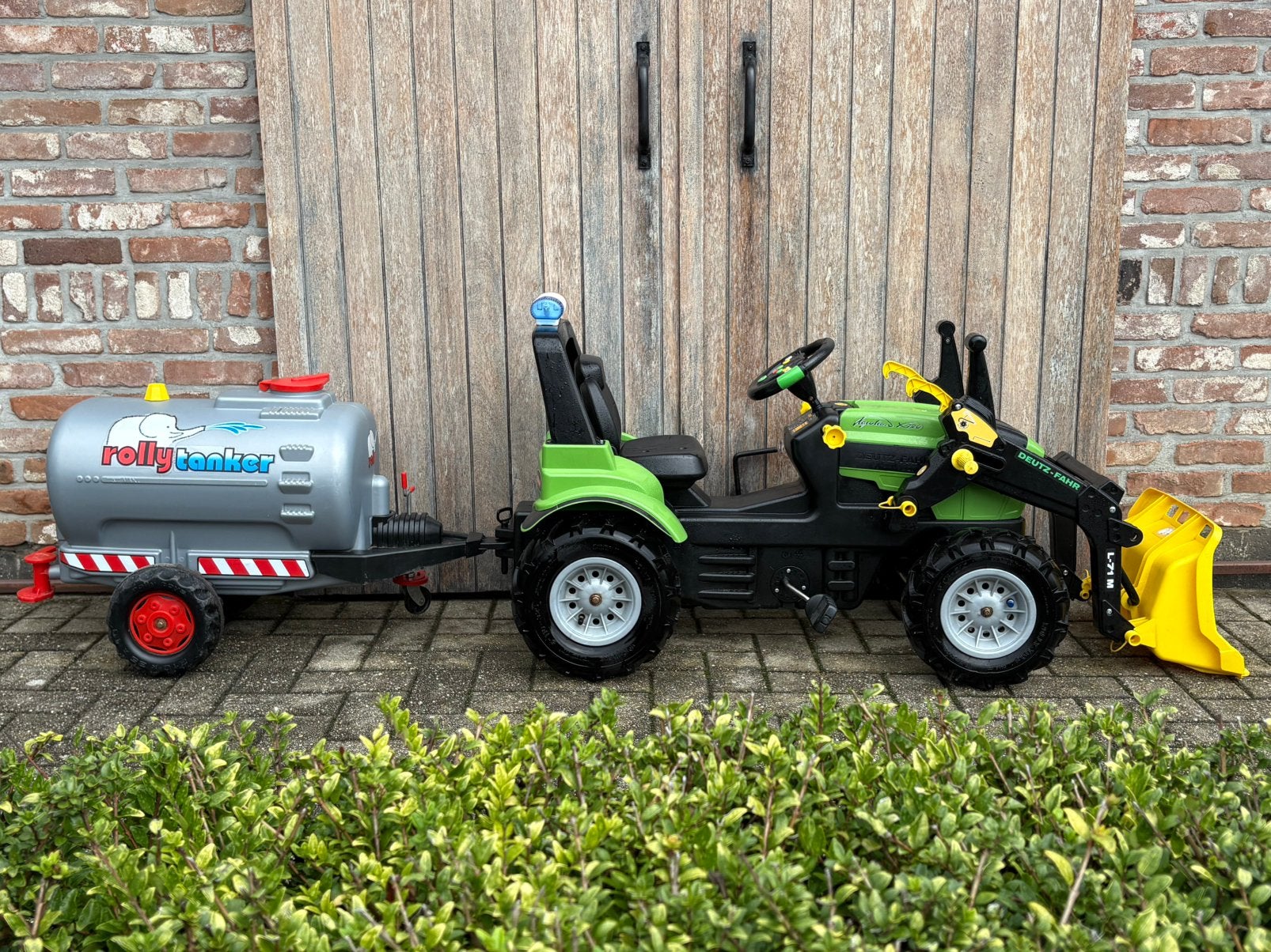 Tractor Deutz luchtbanden frontlader watervat, Ophalen of Verzenden, Zo goed als nieuw, Trapvoertuig