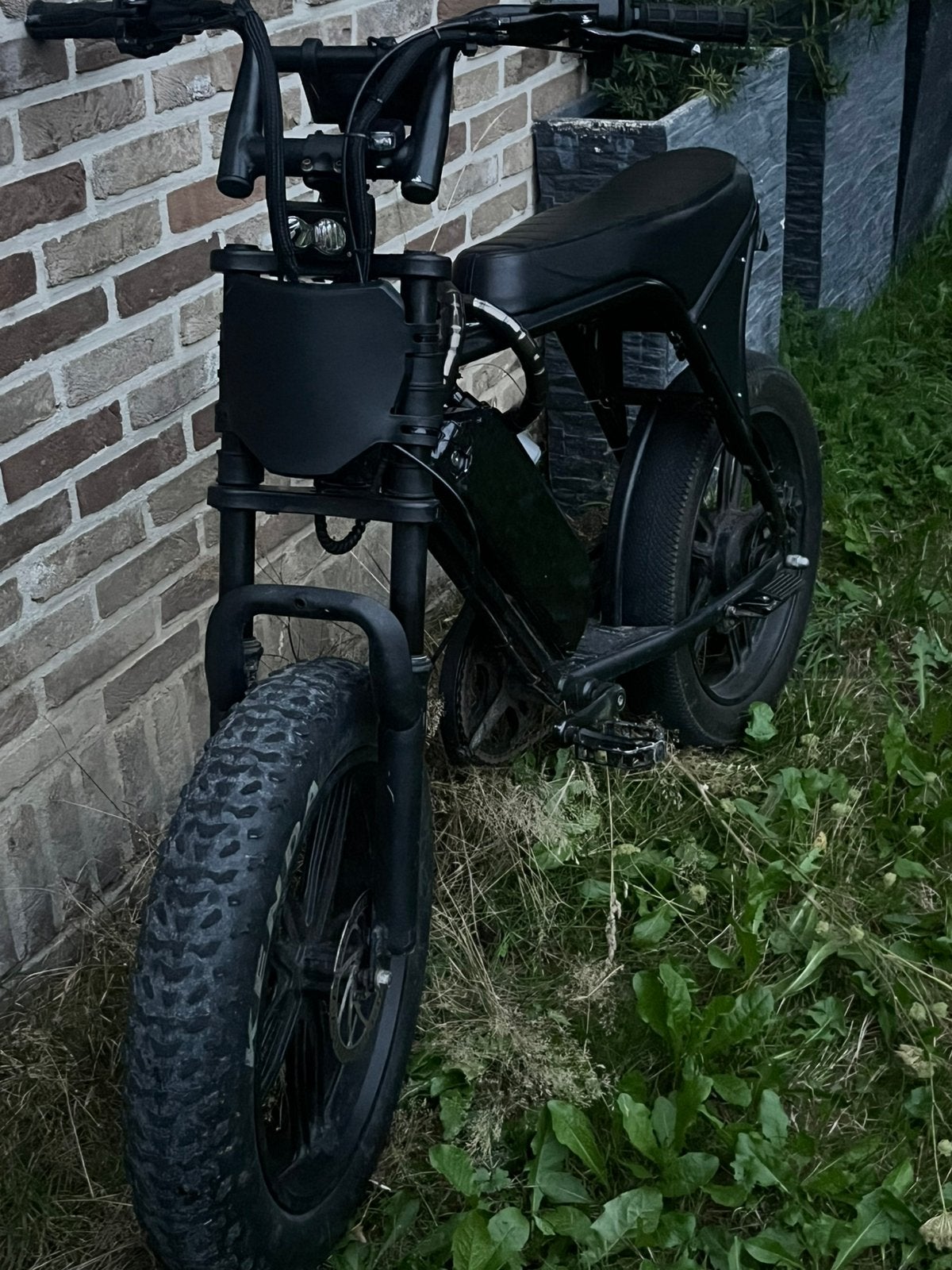 Fatbike v8 custom, Ophalen, Zo goed als nieuw