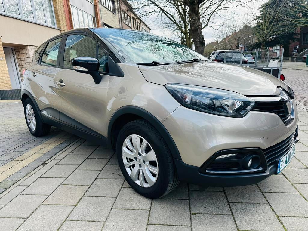 RENAULT CAPTUR 0.9TCE BENZINE AIRCO GPS 6450€, Voorwielaandrijving, Stof, Start-stop-systeem, Beige