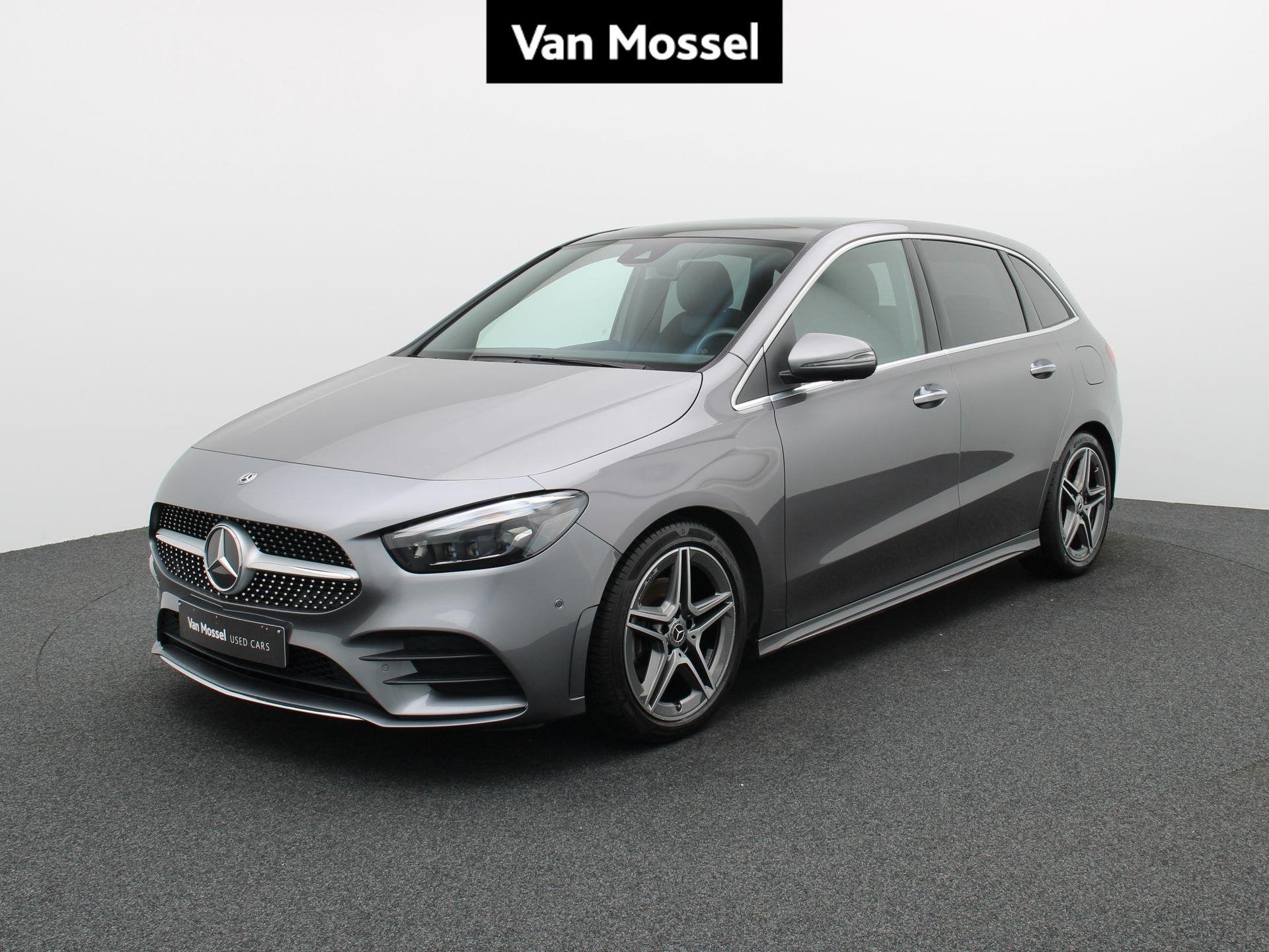 Mercedes-Benz B-Klasse 200d AMG Line + PANORAMISCH DAK + MUL, Autos, Argent ou Gris, Achat, Entreprise, 1435 kg