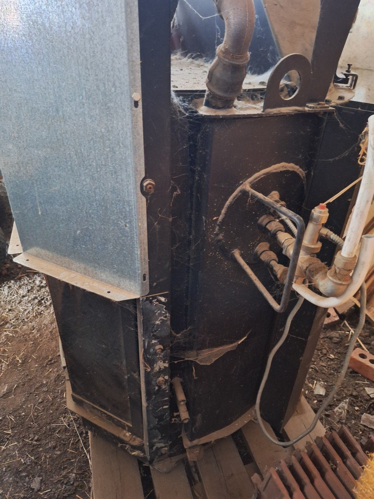 insert à bois hydro, Enlèvement, Utilisé, 60 à 150 cm, 800 watts ou plus