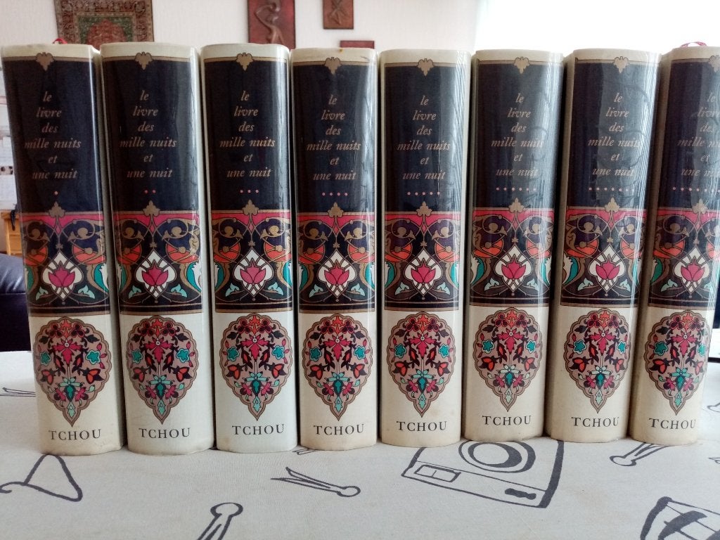 1001 nachten Franse editie uitgever Tchou 1966, Wereld overig, Diverse auteurs, Ophalen, Gelezen