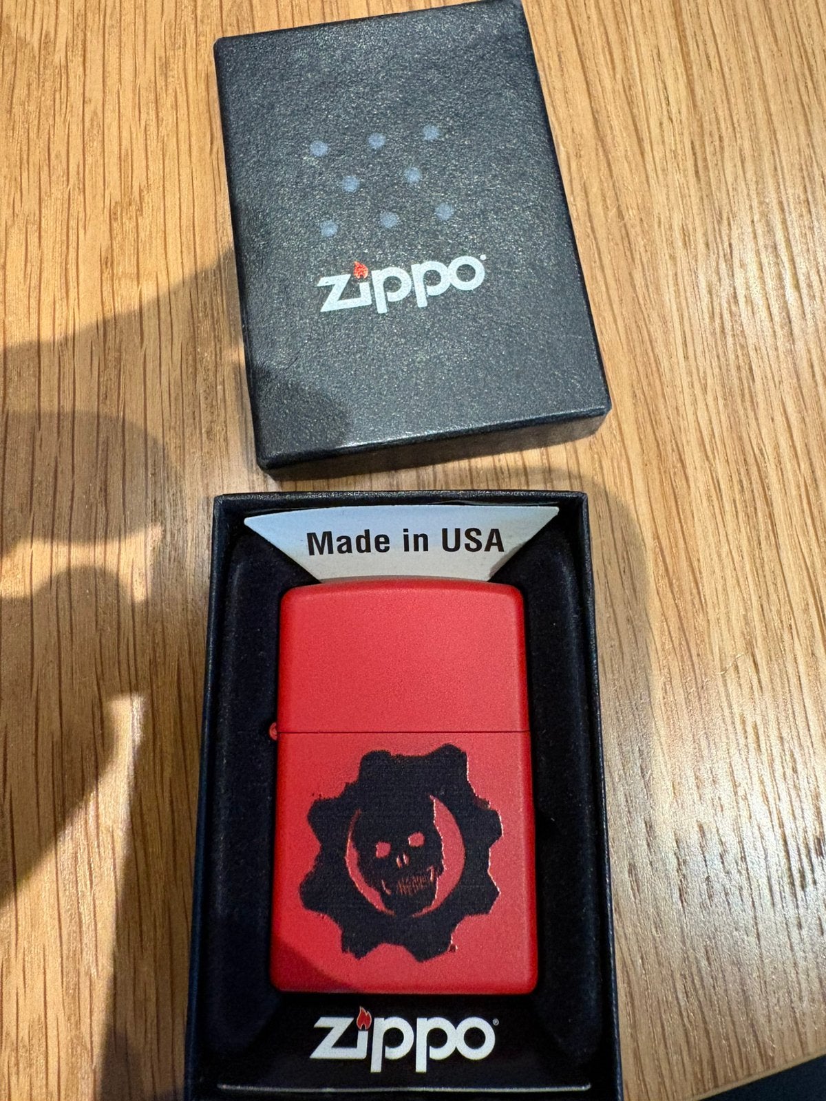 Zippo, Ophalen, Zo goed als nieuw, Aansteker