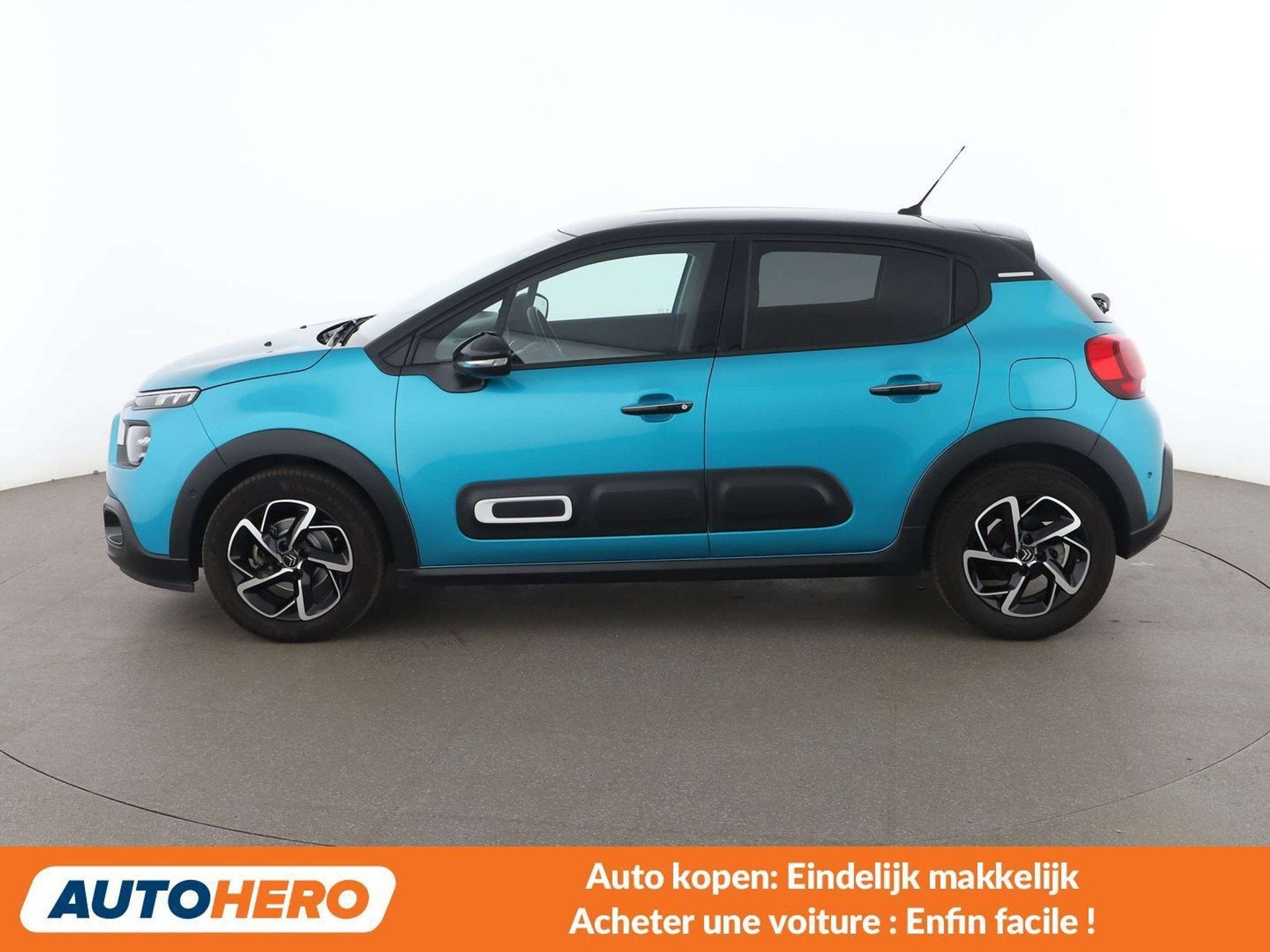 Citroën C3 1.2 PureTech Shine Pack (bj 2021, automaat), Auto's, Stof, Gebruikt, 1199 cc, 1165 kg