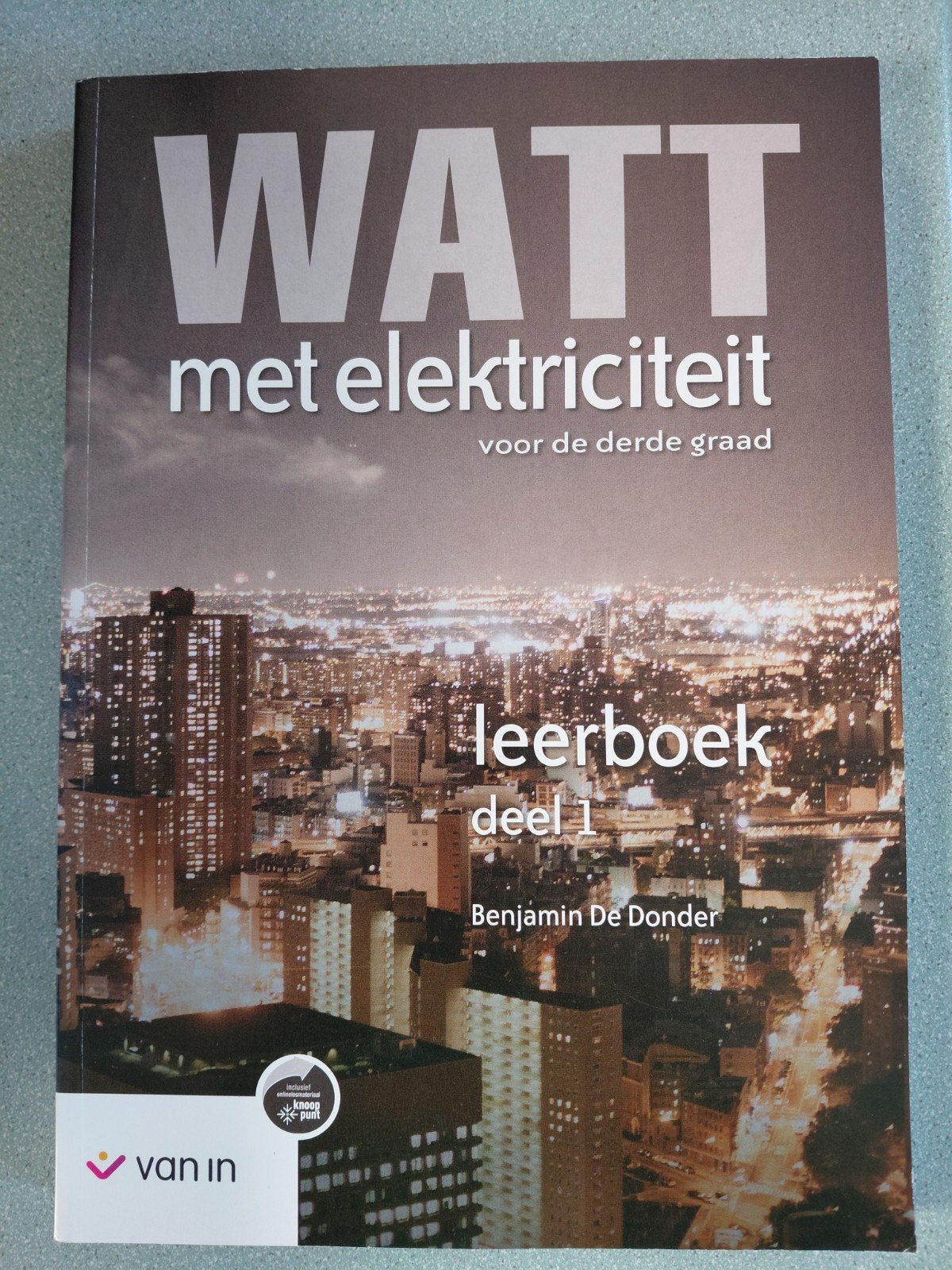 Watt met electriciteit- De Donder  NIEUW, Ophalen of Verzenden, Nederlands, De Donder