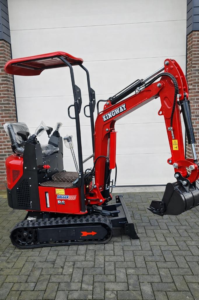 GRATIS LEVERING Minigraver minigraafmachine Bagger1000 PRO, Verzenden, Graafmachine
