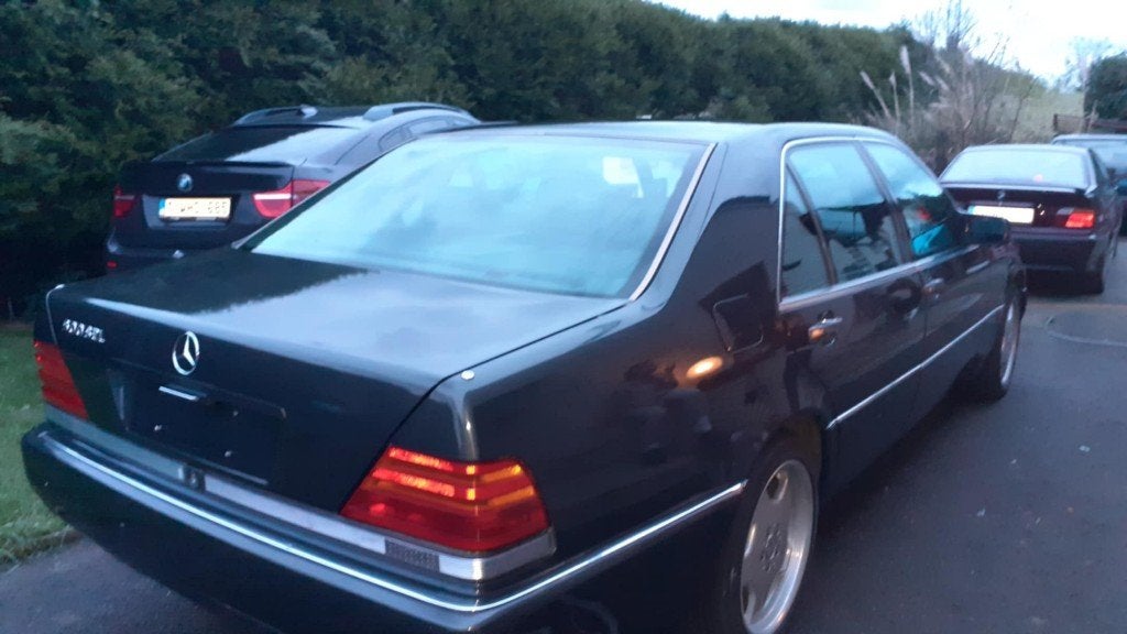 Mercedes-Benz W140 / 500SEL 1992, Autos, Mercedes-Benz, Argent ou Gris, Achat, Electronic Stability Program (ESP), 5000 cm³