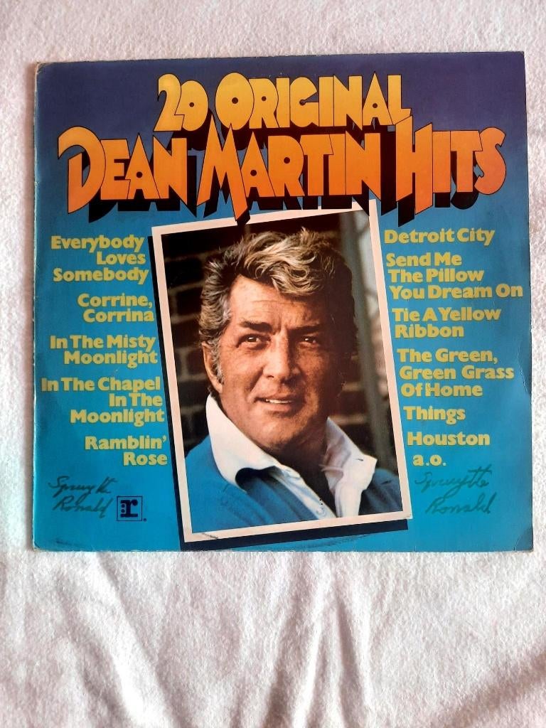 Dean Martin - 20 Original Hits, Inclusief binnenhoes, Ophalen, Gebruikt