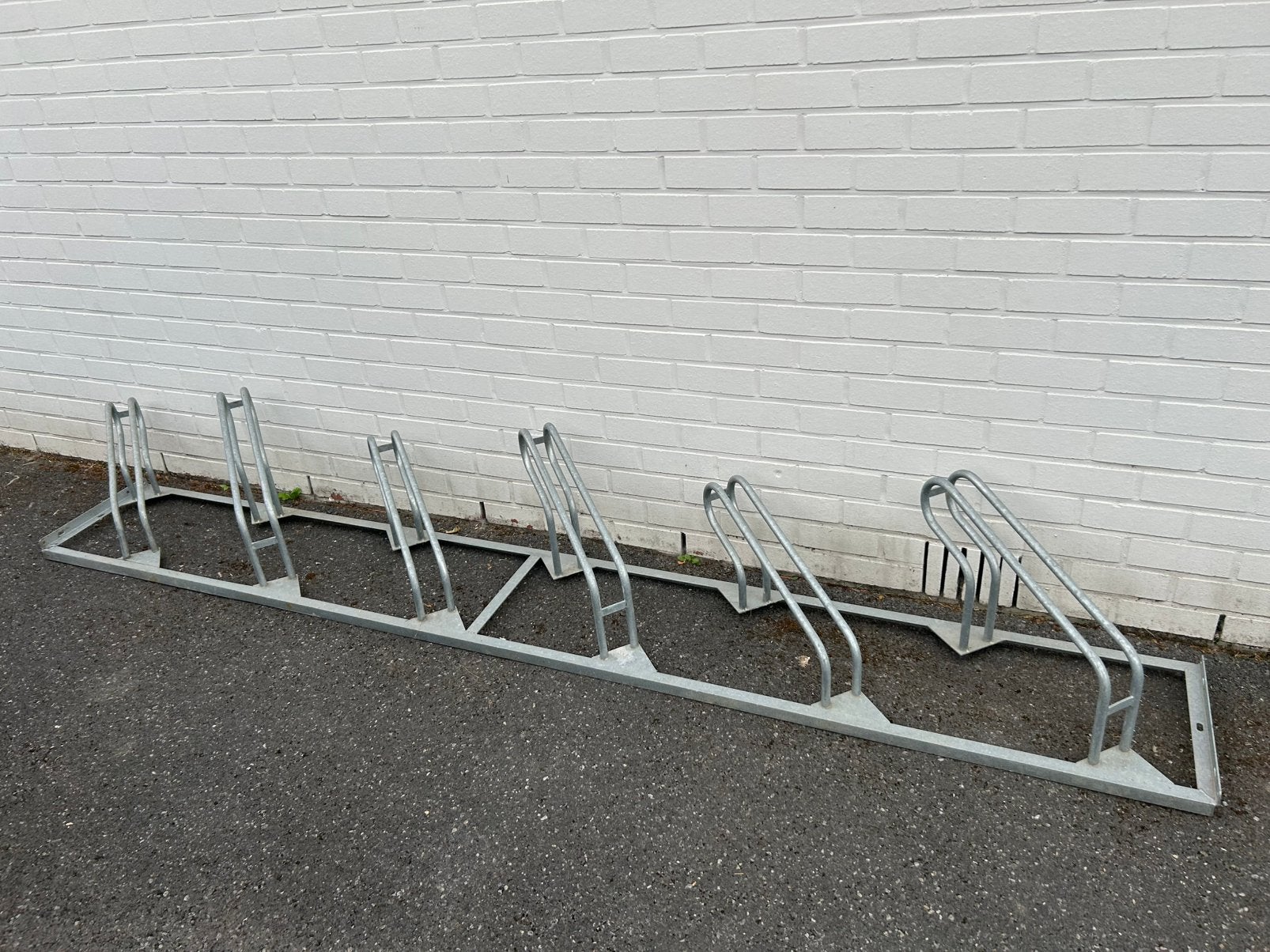 Gegalvaniseerd fietsenrek voor 6 fietsen, Ophalen, Gebruikt