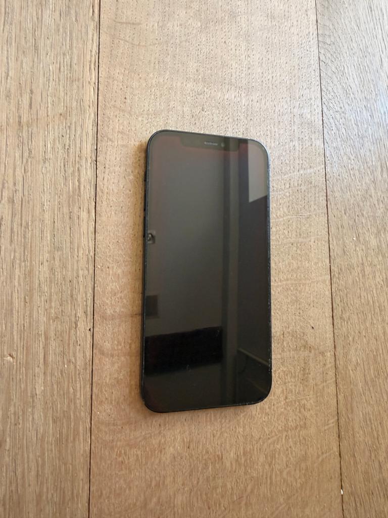 Iphone 12 zwart te koop, Ophalen of Verzenden, Zo goed als nieuw, Zwart, IPhone 12