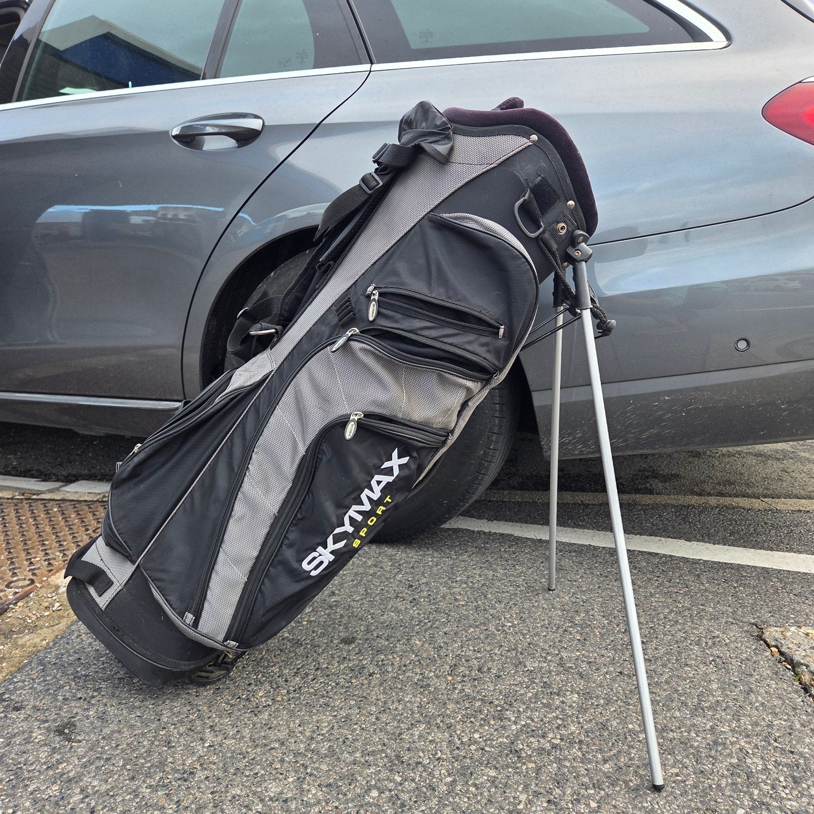 golftas golfzak skymax, Sport en Fitness, Ophalen of Verzenden, Zo goed als nieuw, Tas, Overige merken