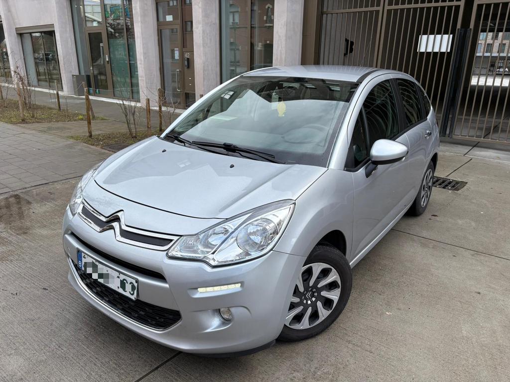 CITROËN C3 1.2 BENZINE, Auto's, Euro 5, Zwart, Bedrijf, 5 deurs