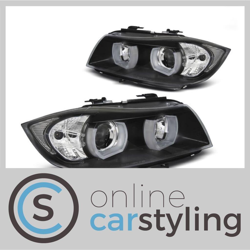 Angel eyes koplampen BMW 3-Serie E90 / E91 3D LED, Auto-onderdelen, -, -, Nieuw, Ophalen of Verzenden