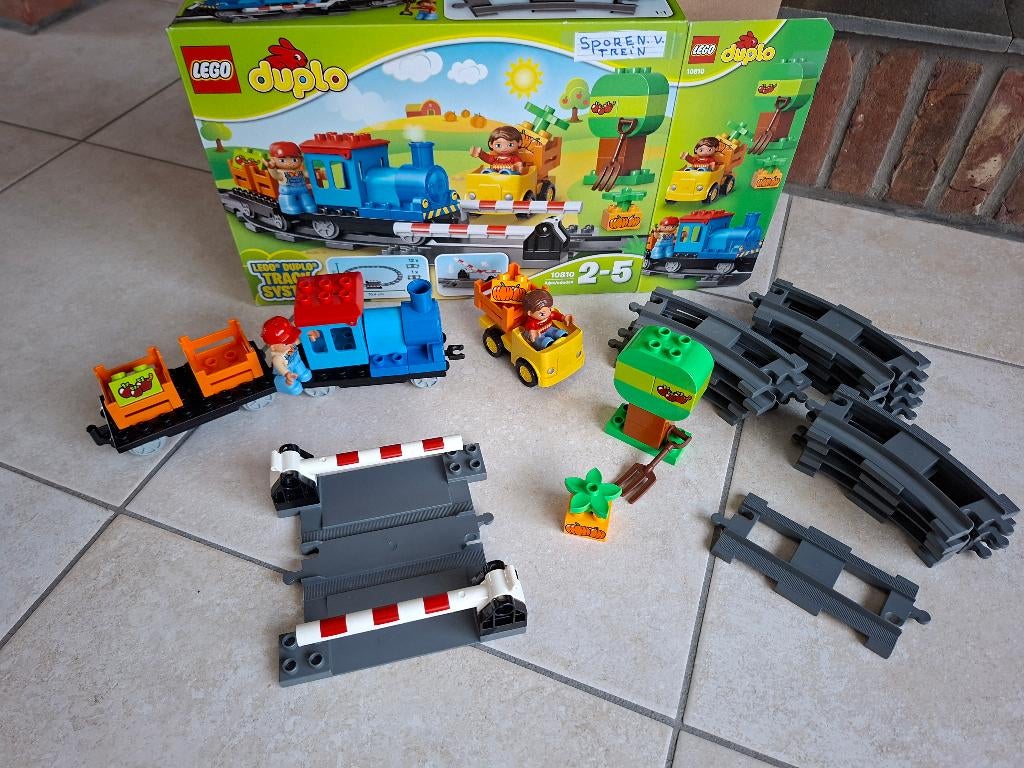 Duplo trein set 10810 met doos en handleiding, Enlèvement ou Envoi, Ensemble complet, Comme neuf, Duplo