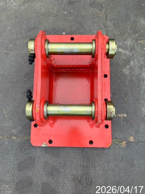 Koppelplaat met pin 40mm, Ophalen