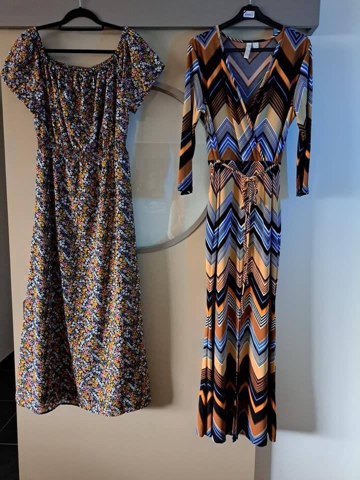 Maxi jurk, 2x nieuw, Only en/of Bodyflirt, 40/42, extra lang, Kleding | Dames, Meerkleurig, Maat 42/44 (L), Nieuw, Ophalen of Verzenden
