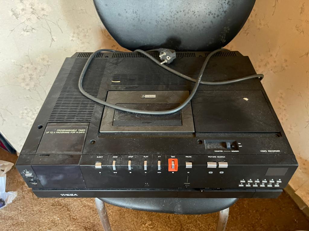 Wega video 3 beta system, Enlèvement, Utilisé, Lecteur ou enregistreur vidéo 2000