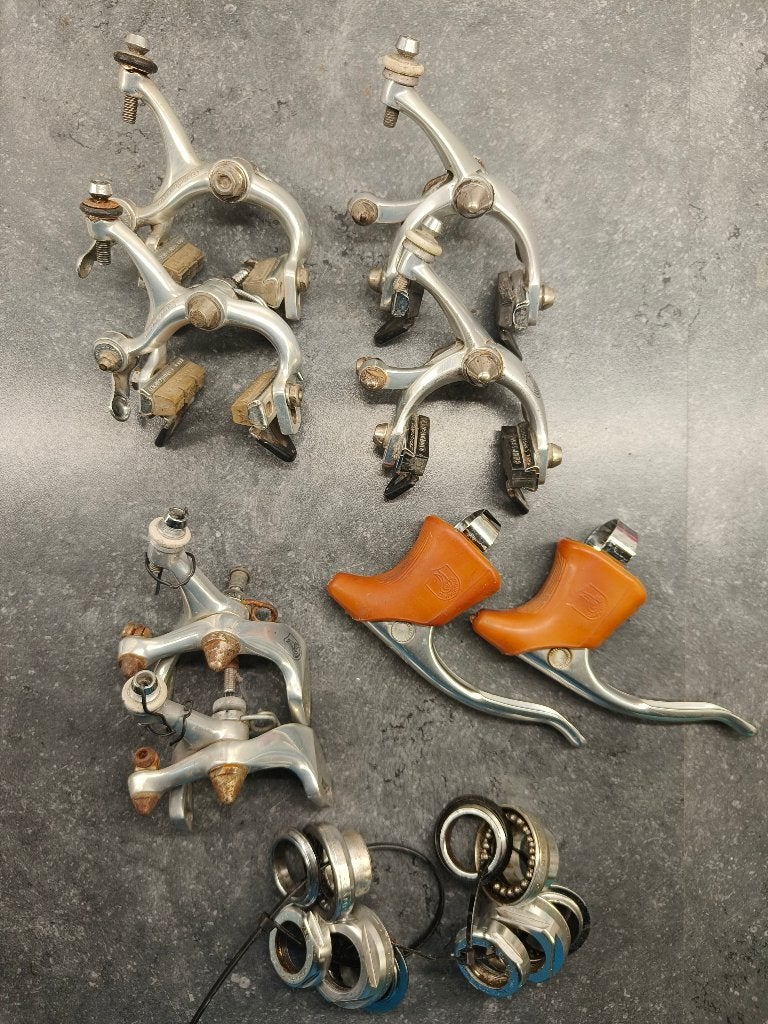 Pièces de vélo route rétro Campagnolo | Chorus Record Athena, Vélos & Vélomoteurs, Enlèvement, Racefiets