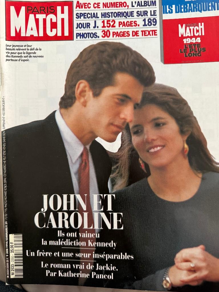 Paris Match, 9 juin, Le Heysel, Van Himst, Akerman. TBE, Envoi, Comme neuf