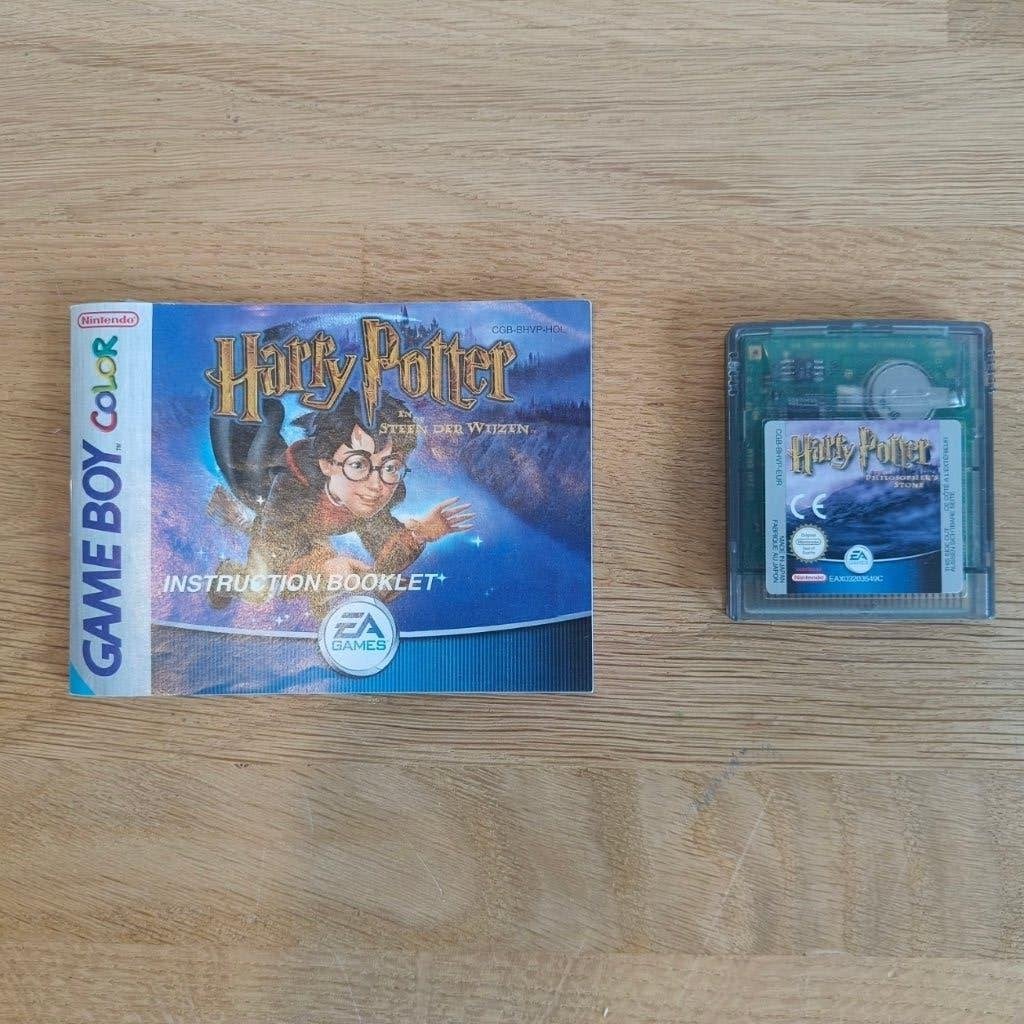Harry Potter en de Steen der Wijzen Game Boy Color, Games en Spelcomputers, 1 speler, Ophalen, Gebruikt, Avontuur en Actie