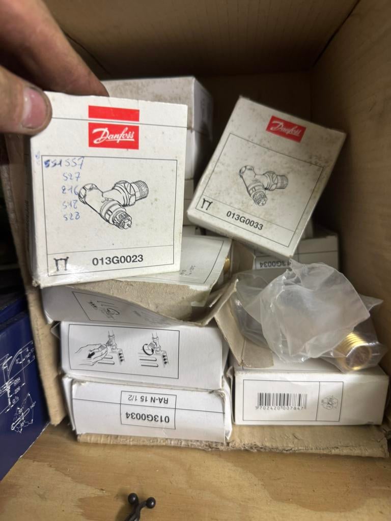 Danfoss therm.radiatorkraan haaks 1/2'', Ophalen, Nieuw, Radiator