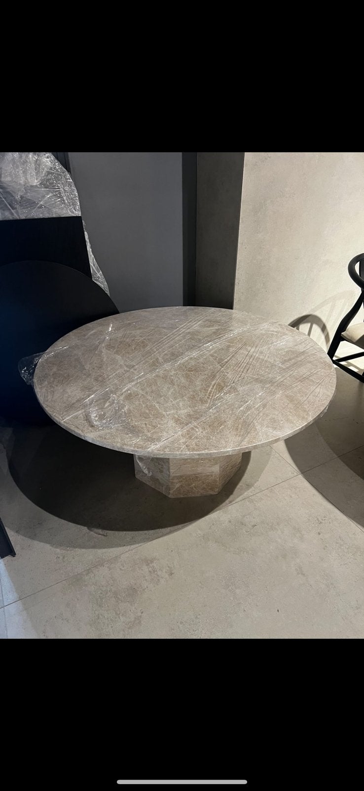 Tafel ,table, marbre, Enlèvement, Comme neuf