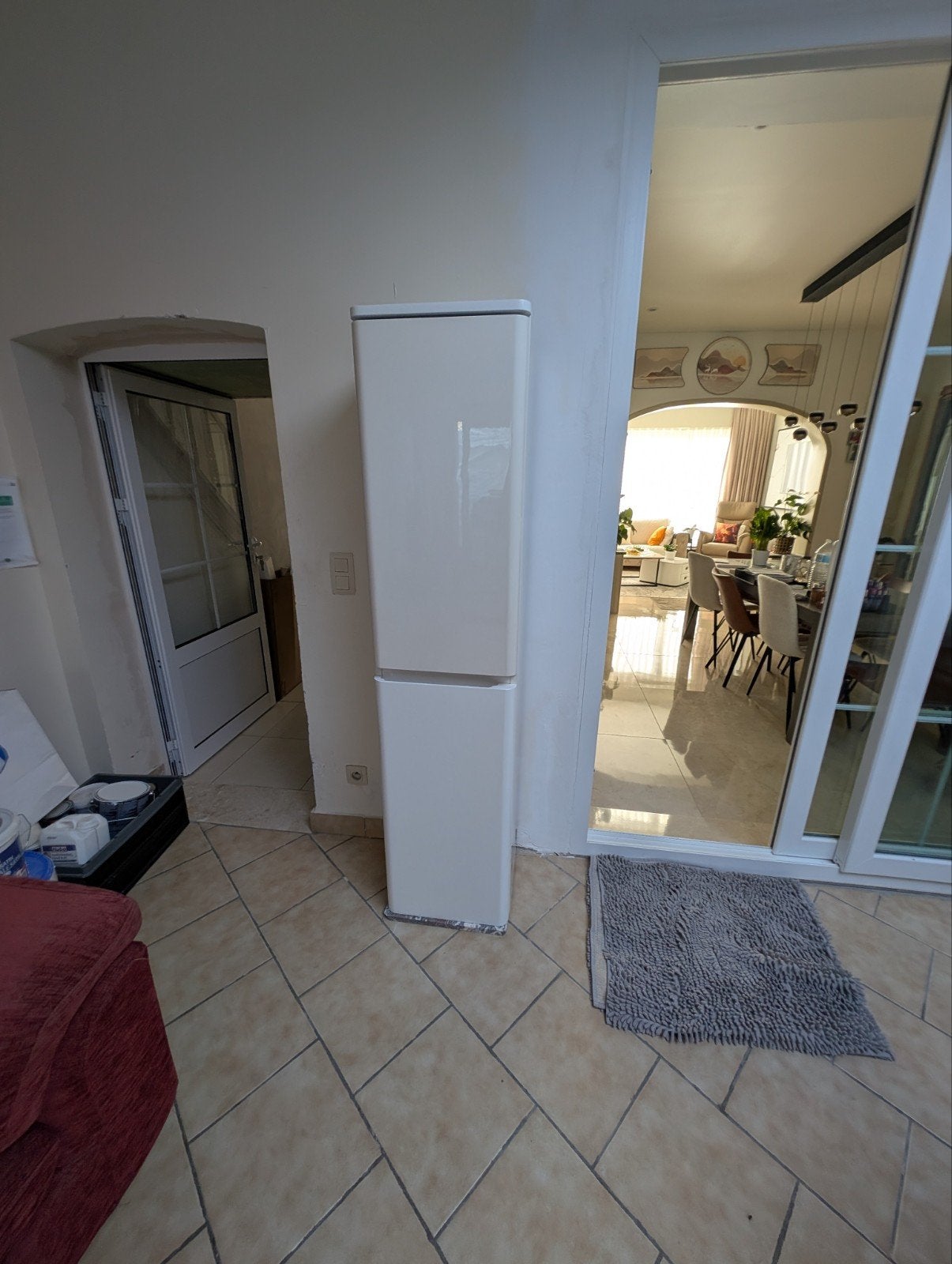 Armoire haute, Maison & Meubles, Accessoires pour la Maison | Miroirs, Enlèvement