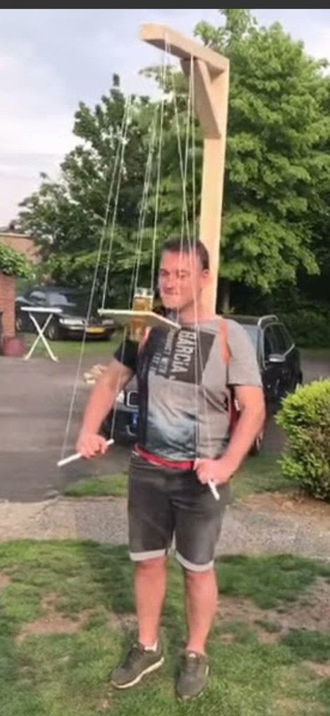 2 x biergalg, Enlèvement