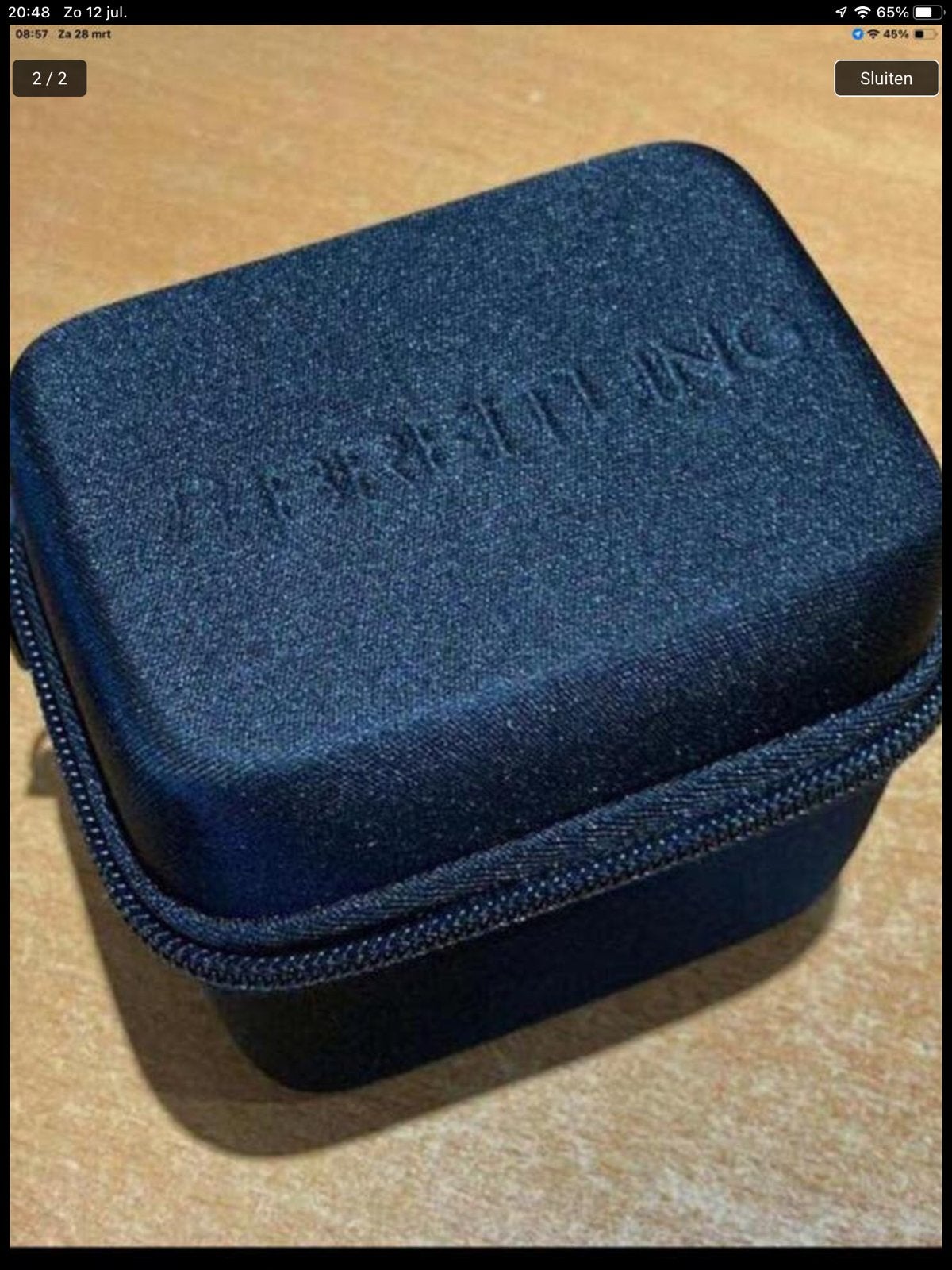 Breitling horloge box nieuw., Handtassen en Accessoires, Overige Accessoires, Ophalen of Verzenden