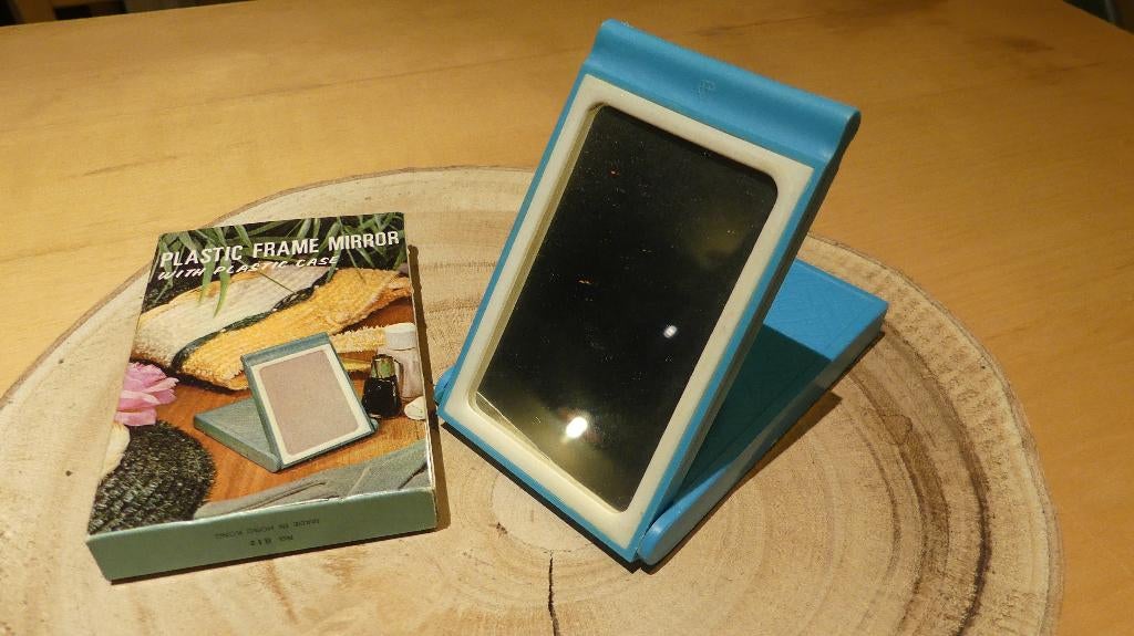 vintage make-up spiegeltje met originele doos, Antiek en Kunst, Ophalen