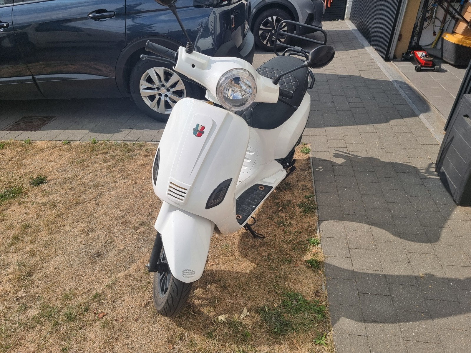 Brommer a klasse gts toscana, Ophalen