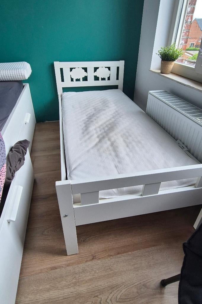 IKEA kinderbed, Matelas, 70 à 85 cm, Enlèvement, Utilisé