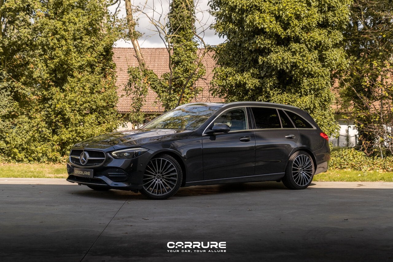 Mercedes-Benz C 200 Break 200 Luxury Line Luxury Line|360|M, Autos, 0 kg, Argent ou Gris, Achat, Euro 6